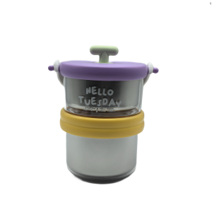 Stainless Steel Lunch Box, Double-Layer Bento Box For Kids Adults,Leak-Proof Lunch Box For School Office