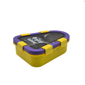 Stainless Steel Lunch Box, 3 Compartments Metal Bento Box For Kids Adults,Leak-Proof Lunch Box For School Office